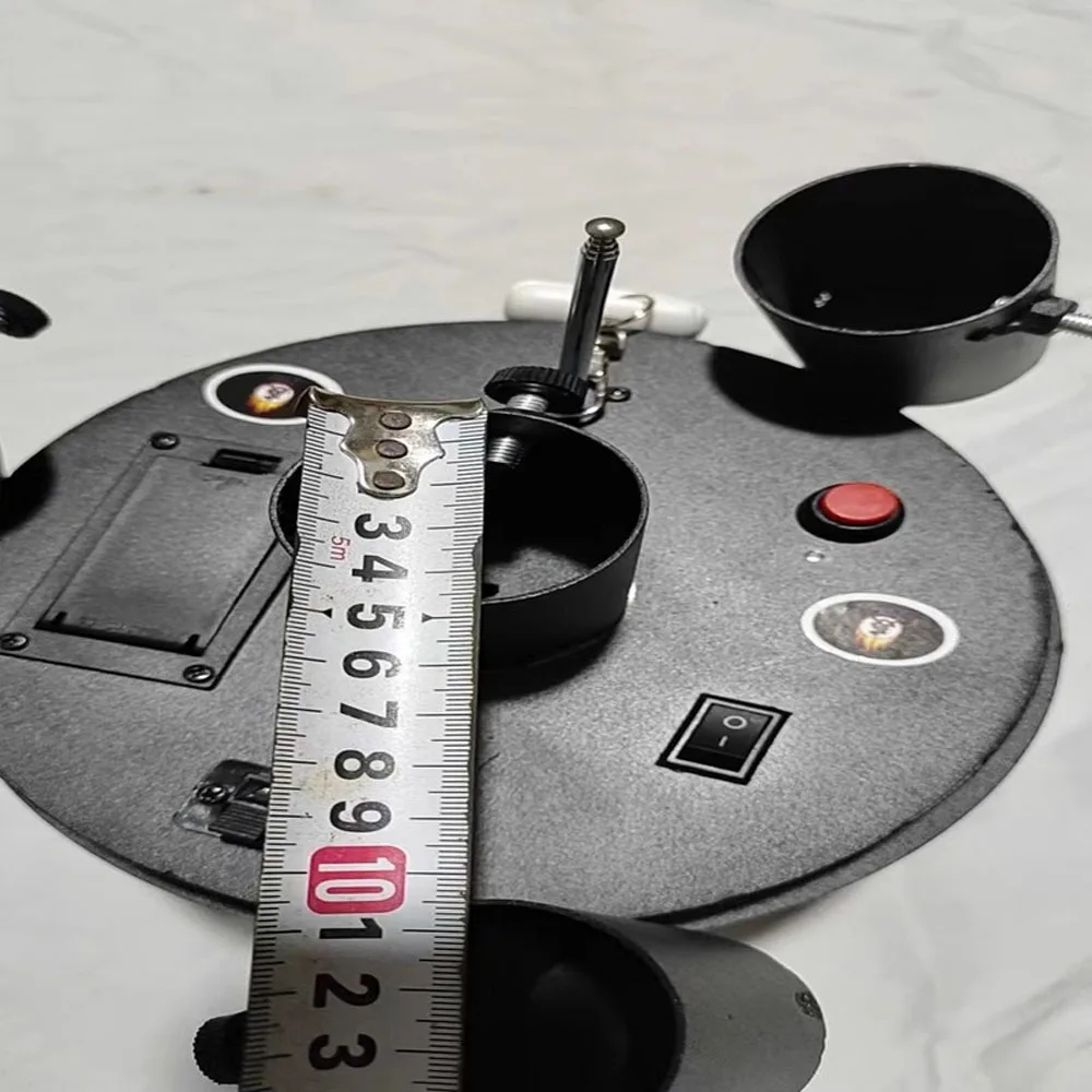 ステージ回転蓮華コールドスパークマシン4ヘッド地上回転コールドファウンテンウェディングマシン