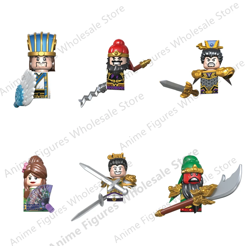 Medieval Military War Armored Warrior Hero Mini Action Figure Building Blocks Soldier Weapon Bricks Toys For Children Gifts