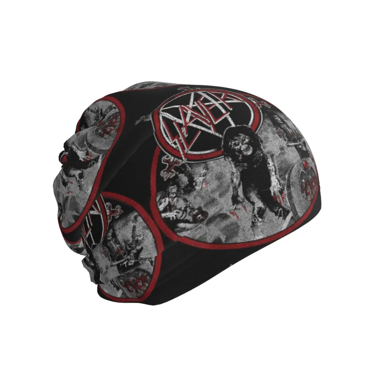 Heavy Metal Rock Slayer Live Undead Bandana Neck Gaiter Printed Mask Scarf Multifunction Headband Unisex Adult Breathable