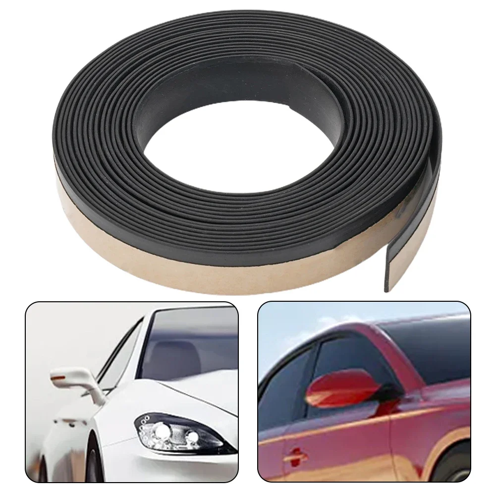 4M Sealing Strip Effective Weatherstrip For Car Door Side Rubber Seal Strip For Windproof Sealing Noise Reduction 4m Long
