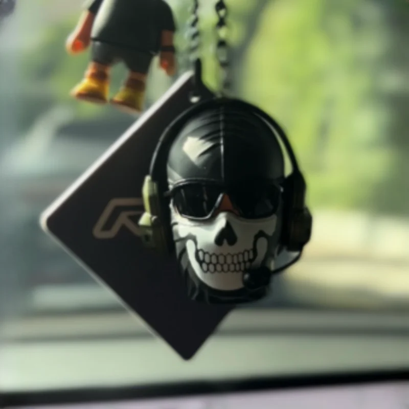 Spot Mw Call Of Duty Cod19 Classic Ghost Avatar Model Desktop Ornament Universal Peripheral Pendant