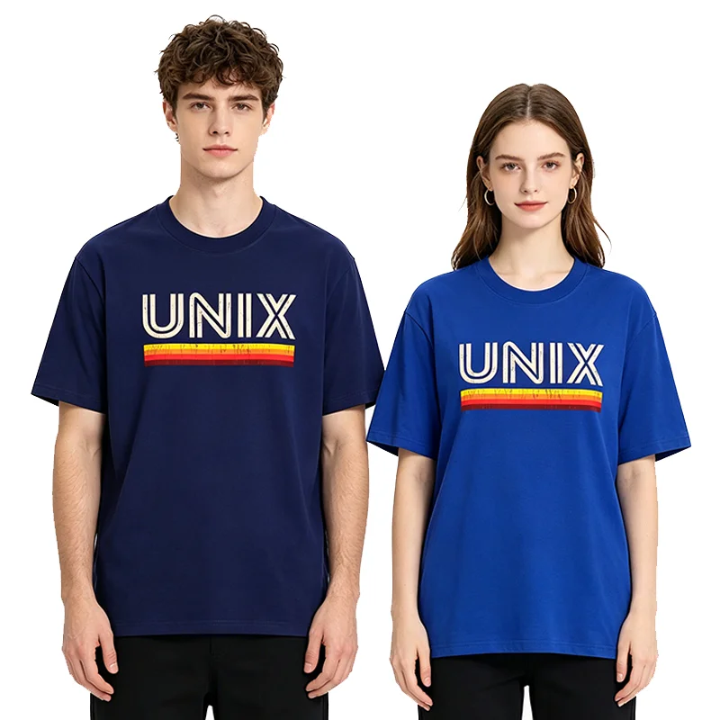 Men's Vintage Linux Penguin Operating System T-Shirt Casual Elegant Fashion Geeks Love Sweatshirt New Style Top Cotton