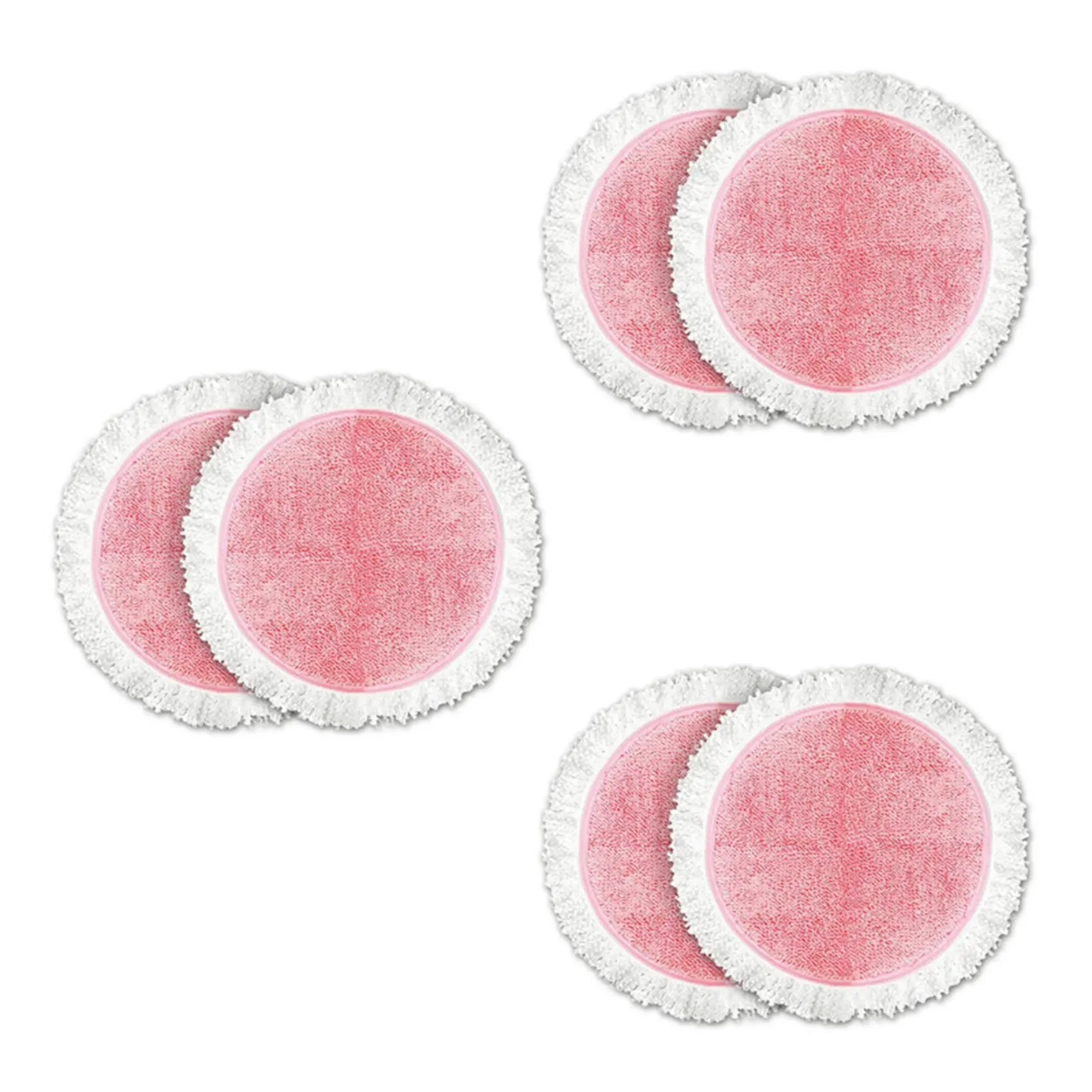 CKFAM-6Pcs Replacement Steam Mop Cloths Electric Mop Cleaning Pads For Bobot 8 And 9 Series,Floor Mop Replacement Parts