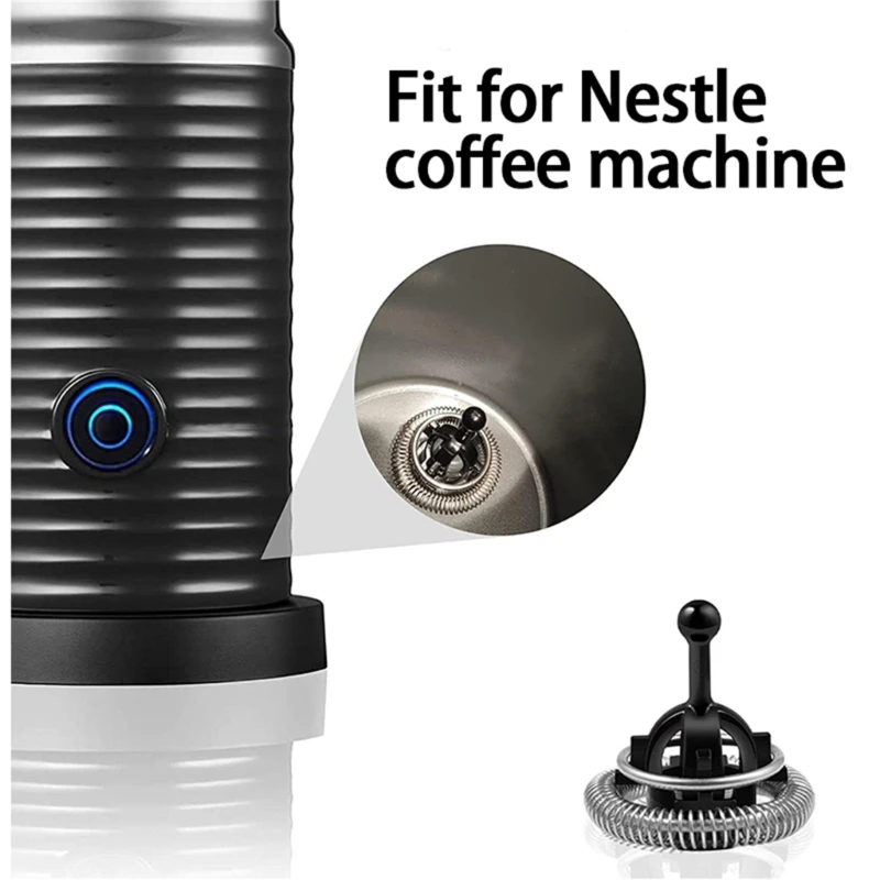 M2ee Kaffee maschine Ersatzteil geeignet für Nestle elektrische automatische Bubbler Milch schäumer Schneebesen Set Ersatz zubehör