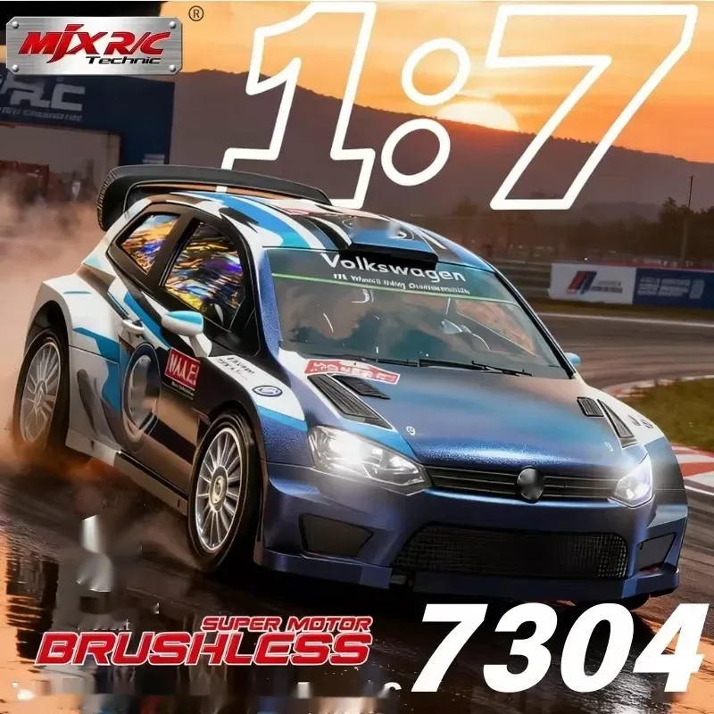 

1/7 Mjx 7303 7304 RC Car Metal shock absorber Endurance Race Simulation High-Speed 4WD Drift Climbing RC Vehicle Boys Gift