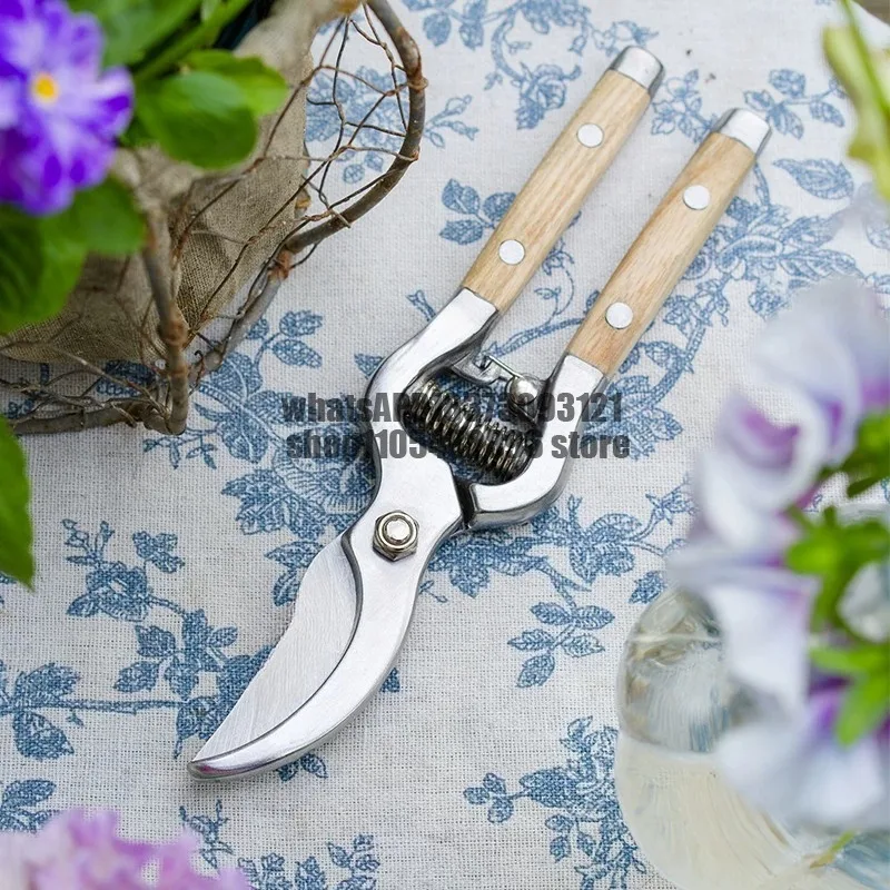 Gardening pruning shears, coarse branches, specialized for fruit trees, potted flowers, stainless steel