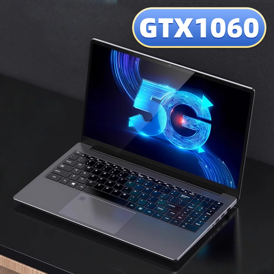 15.6 "intel N95 gtx1060 laptop da gioco computer portatile notebook pc 32 GB DDR4 1 TB PCI-E laptop Gamer Windows11 tastiera retroilluminata