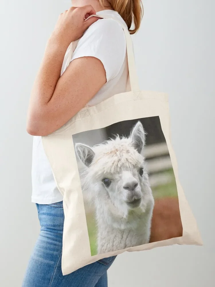 A Soft Kiss Please - Alpaca - NZ Tote Bag canvas tote bags custom tote