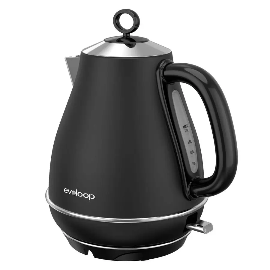 

1.7L Electric Kettles, BPA Free Tea Kettle, Hot Water Boiler Heater, Stainless Steel Teapot, Auto ShutOff amp BoilDry Protection