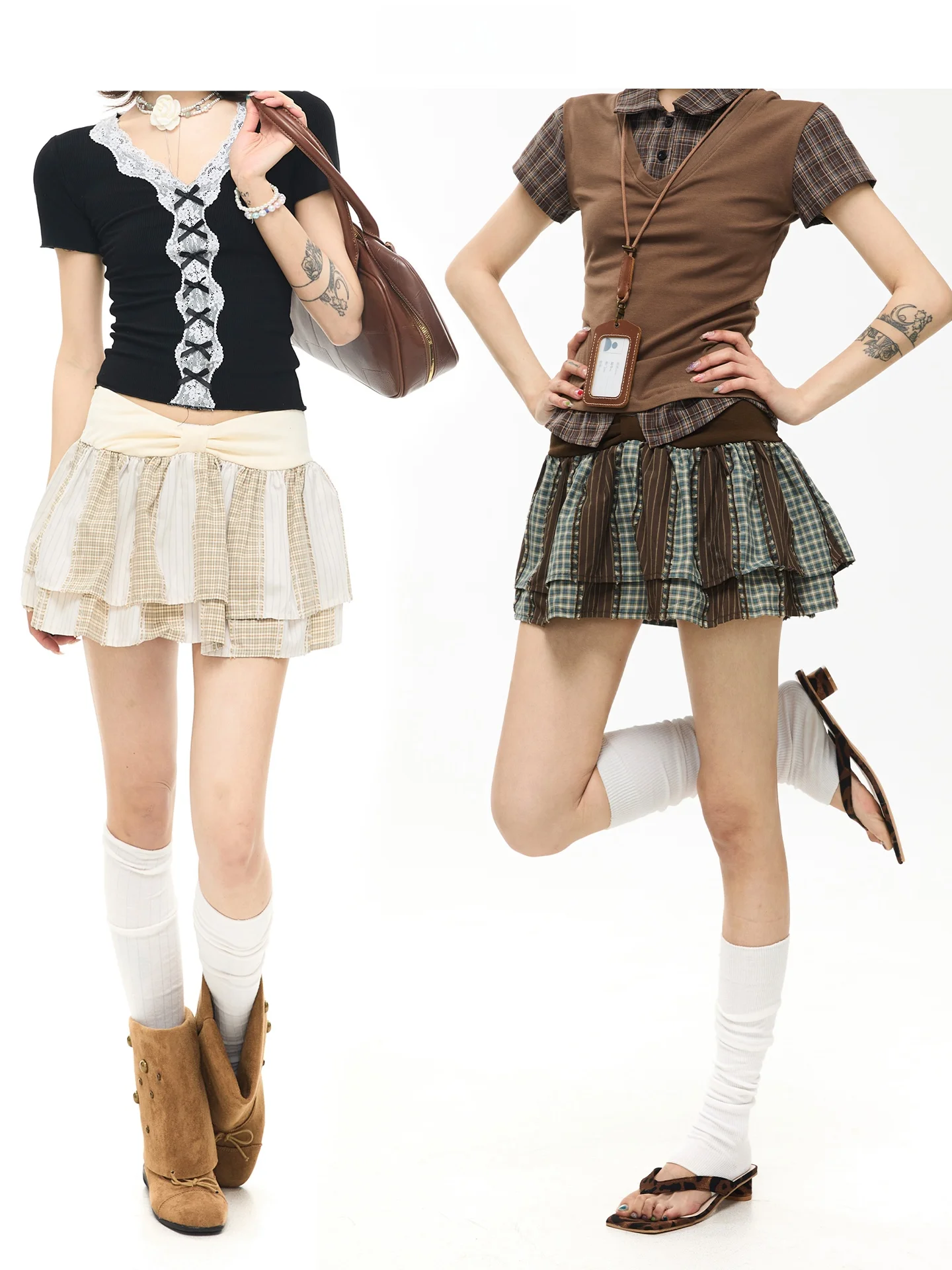 

Юбка-трапеция с бантом в ретро-американском стиле, летняя, утягивающая, непрозрачная, женская модная юбка средней длины