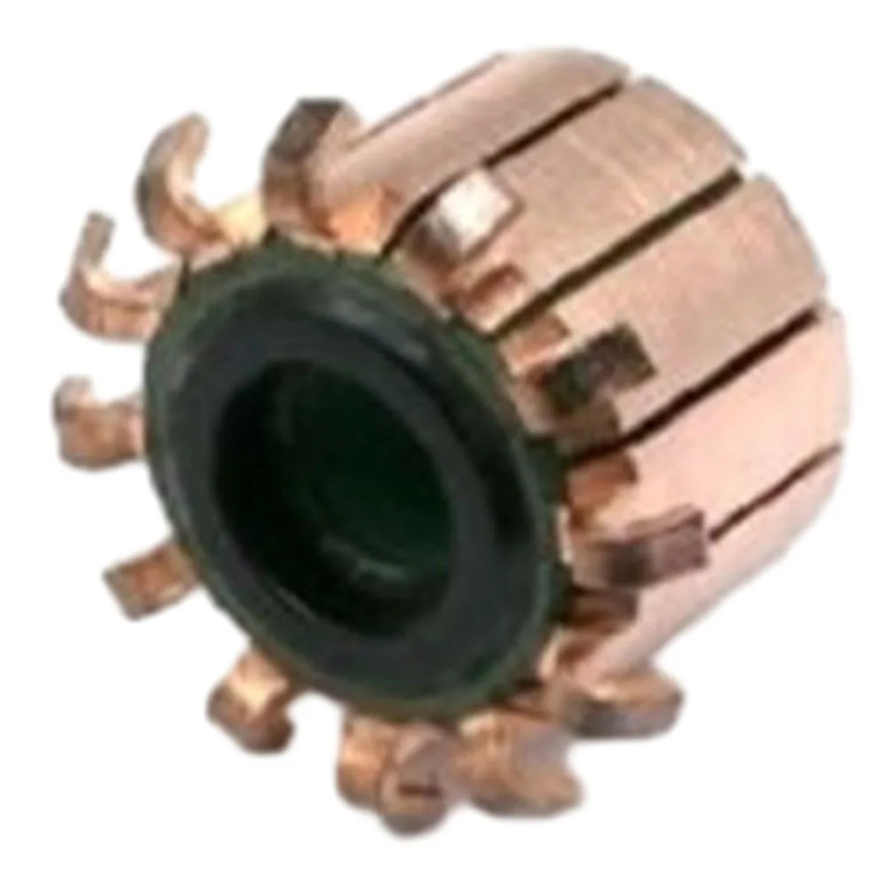 Easy Installation for Effortless Motor Upgrades 15 x 6 x 12(12)mm 12P Teeth Copper Hook Type Electrical Motor Commutator