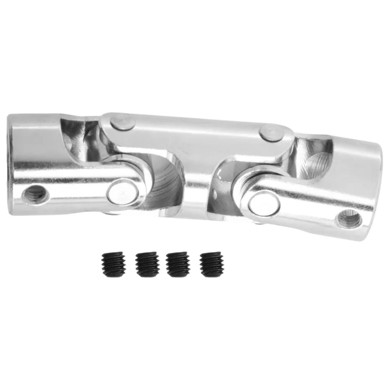 

FULL-2X Rc Double Universal Joint Cardan Joint Gimbal Couplings With Screw,10X10mm