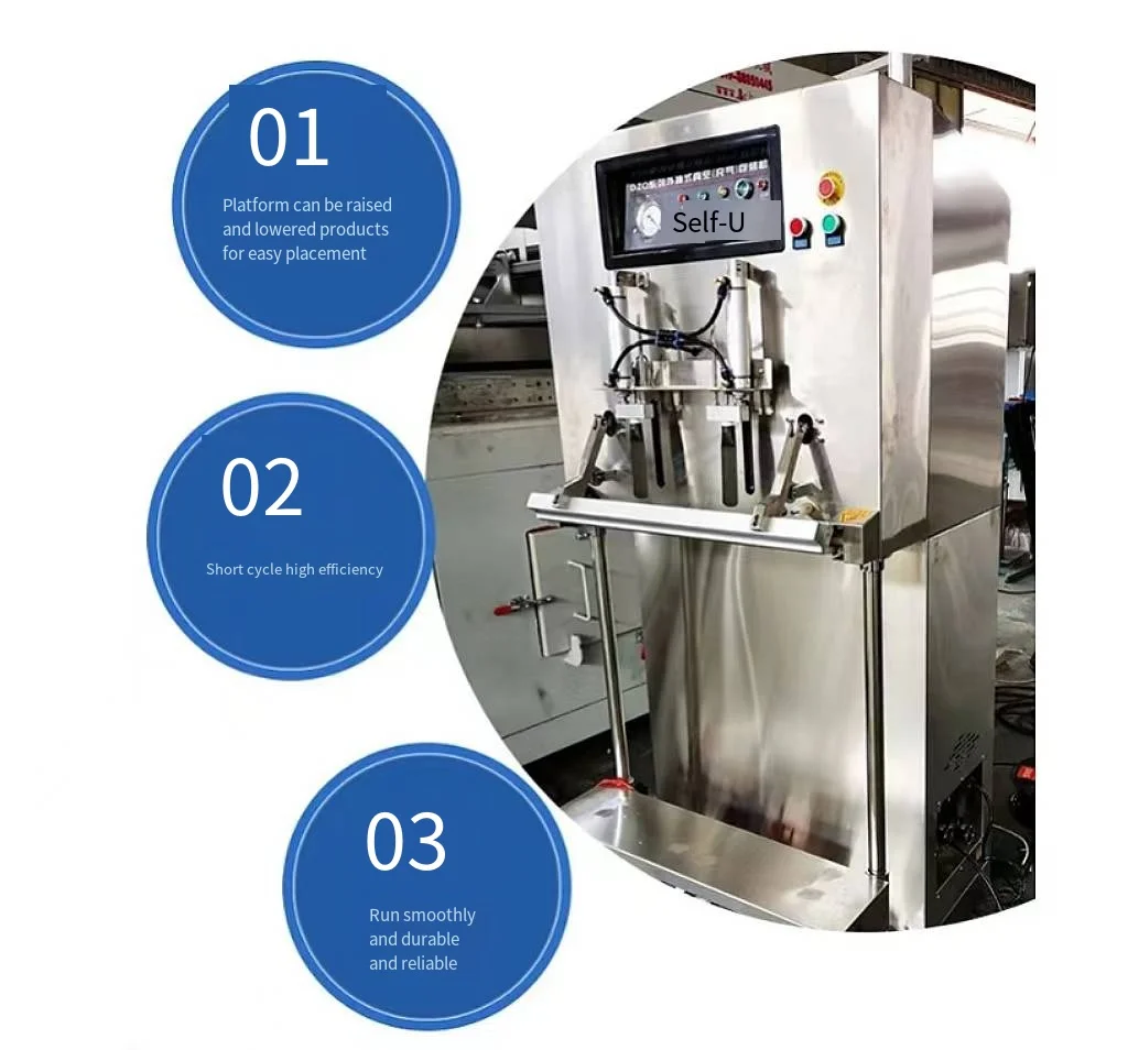 JH-DZQ-600F Vertical Vacuum Packaging Machine