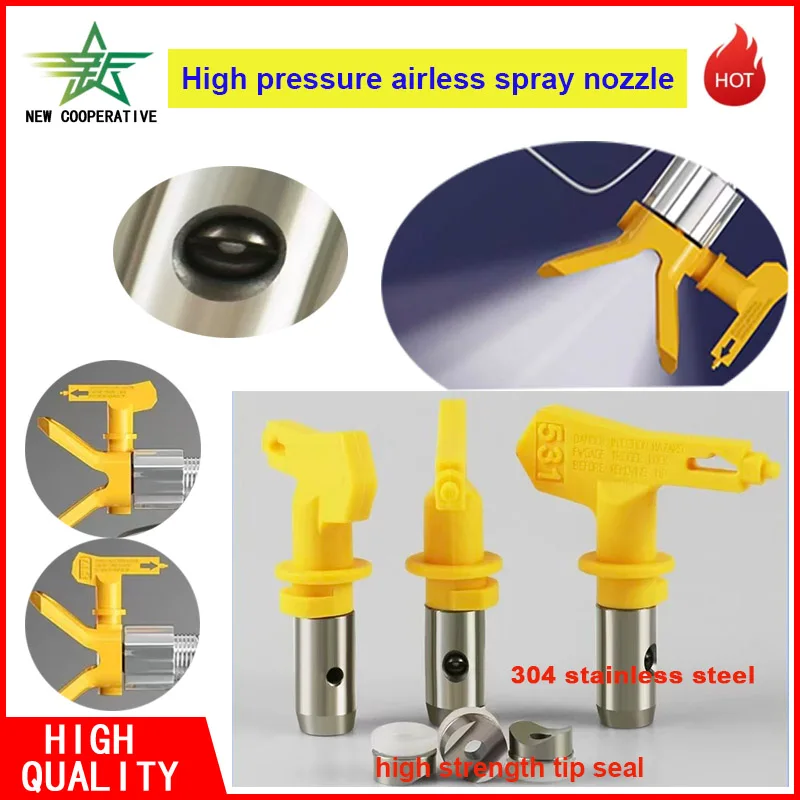 Airless Spraying Machine Nozzle Spray Gun Accessories Spray Gun Duckbill Nozzle Spray
