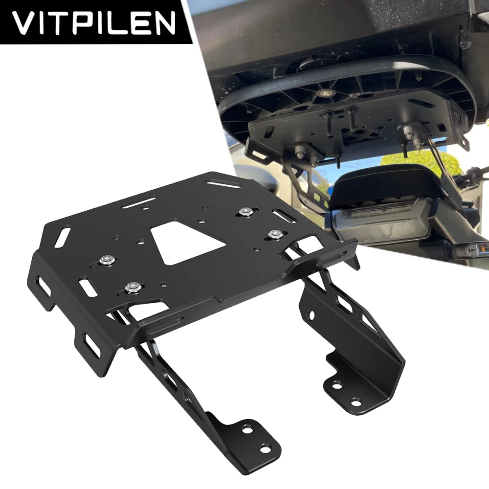 

Rear Luggage Fender For Husqvarna Svartpilen 125 200 250 Vitpilen 401 Motorcycle Rear Luggage Rack Cargo Rack Saddlebag Holder