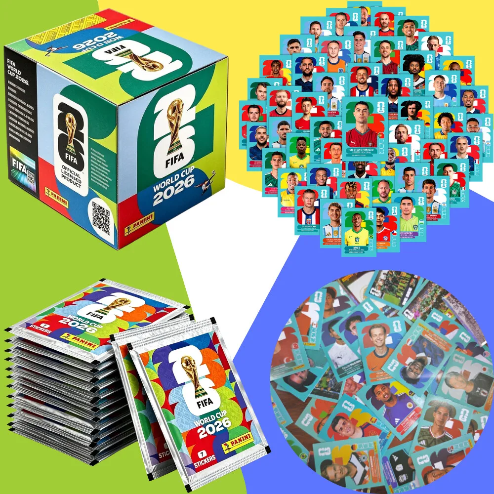 

Rare Collection 2026 FIFA World Cup Original International Version Stickers Football Fan Souvenir Gift Present