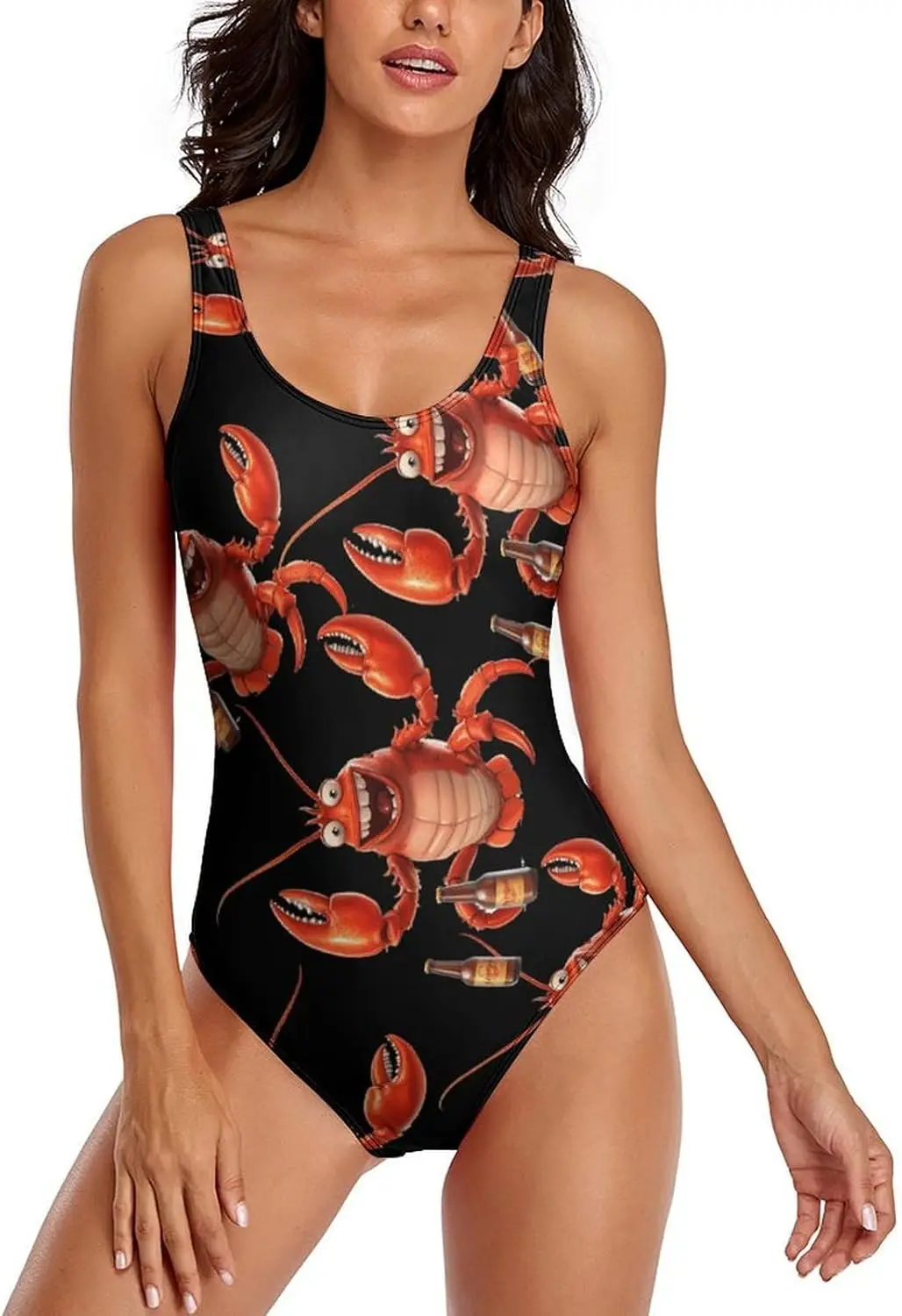 

Luxy Trio Women's One Piece Swimsuits Tummy Control Bathing Suits Swimwear for Beach Party