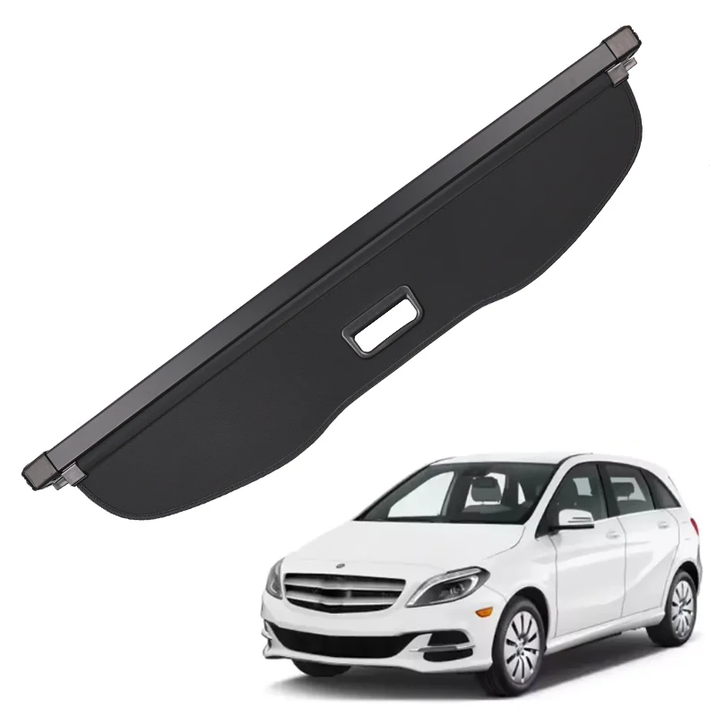 

Для Benz B180 B200 2012-2019 выдвижной багажник, багажник, багажник, водонепроницаемый задний противоподглядывающий козырек, автомобильные аксессуары Benz