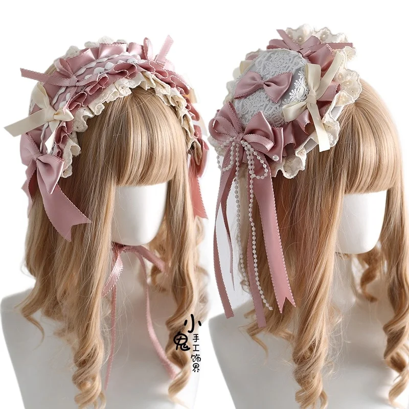 Originele balletbehandeling Lolita balletstijl pop haaraccessoires kleine hoeden hoofdbanden hoofdbanden KC mouwen kleine voorwerpen