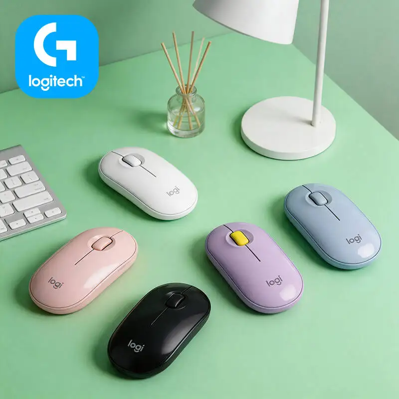 

Logitech M350 Wireless Mouse for Home Office Use Dual Mode Bluetooth 2.4G Connection
