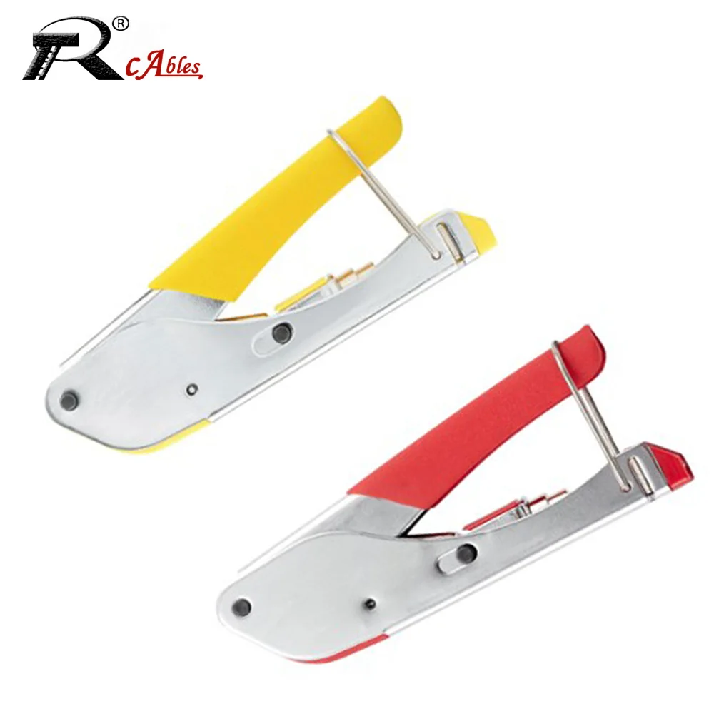 

Coaxial Cable F Head Crimping Pliers Extrusion Tool RG59 RG6 Crimping Pliers Squeeze Pliers