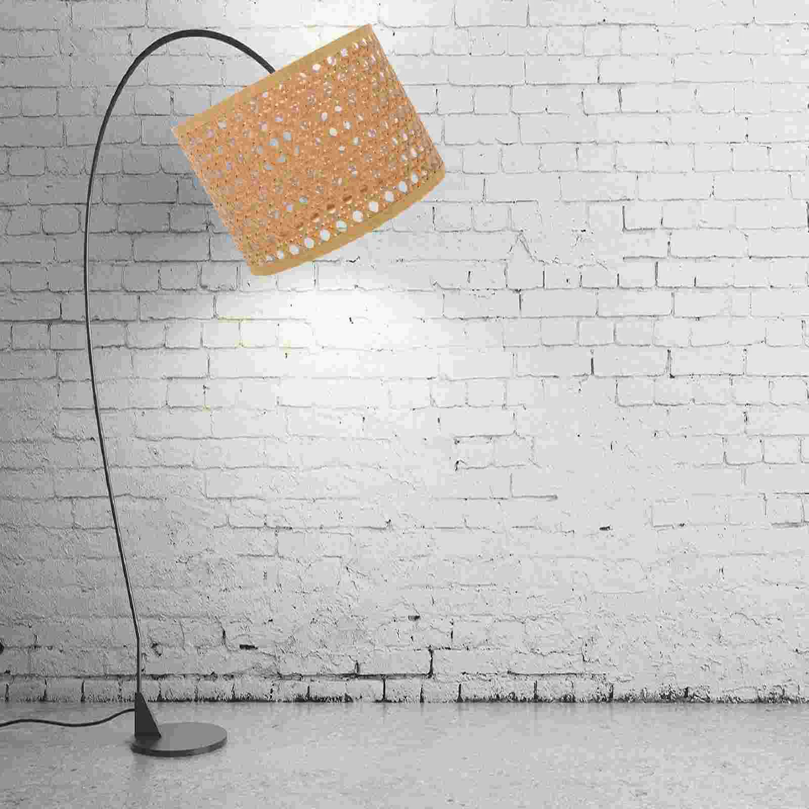 Clip Basket Lamp Shade Rattan Lampshade Pendant Lights Lantern Creative Bulbs