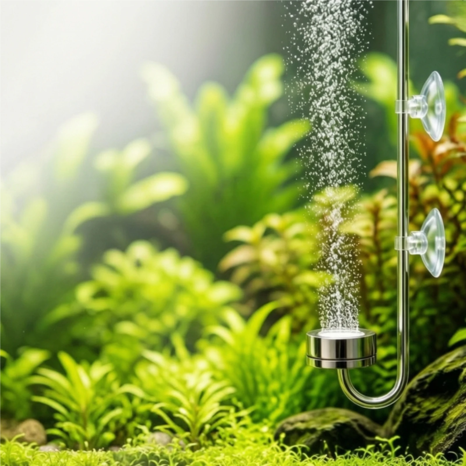 Aquarium Equipment Fine-Bubble - đánh giá và giá Aquarium Planted Set Up