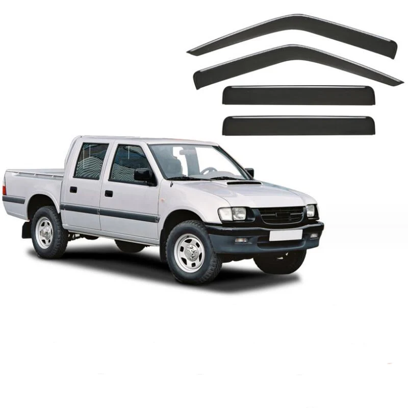 Side Window Deflector Weather Shield Window Visor Rain Eyebrow Shelter For ISUZU Faster 1992 1993 1994 1995 1996 1997 1998 -2002