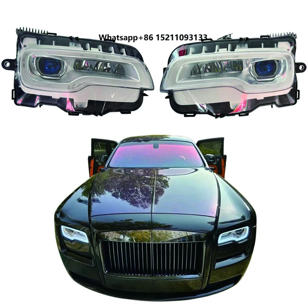 LED Headlight Upgrade for Rolls Royce Ghost Wraith Old to New Exterior Lamp Parts