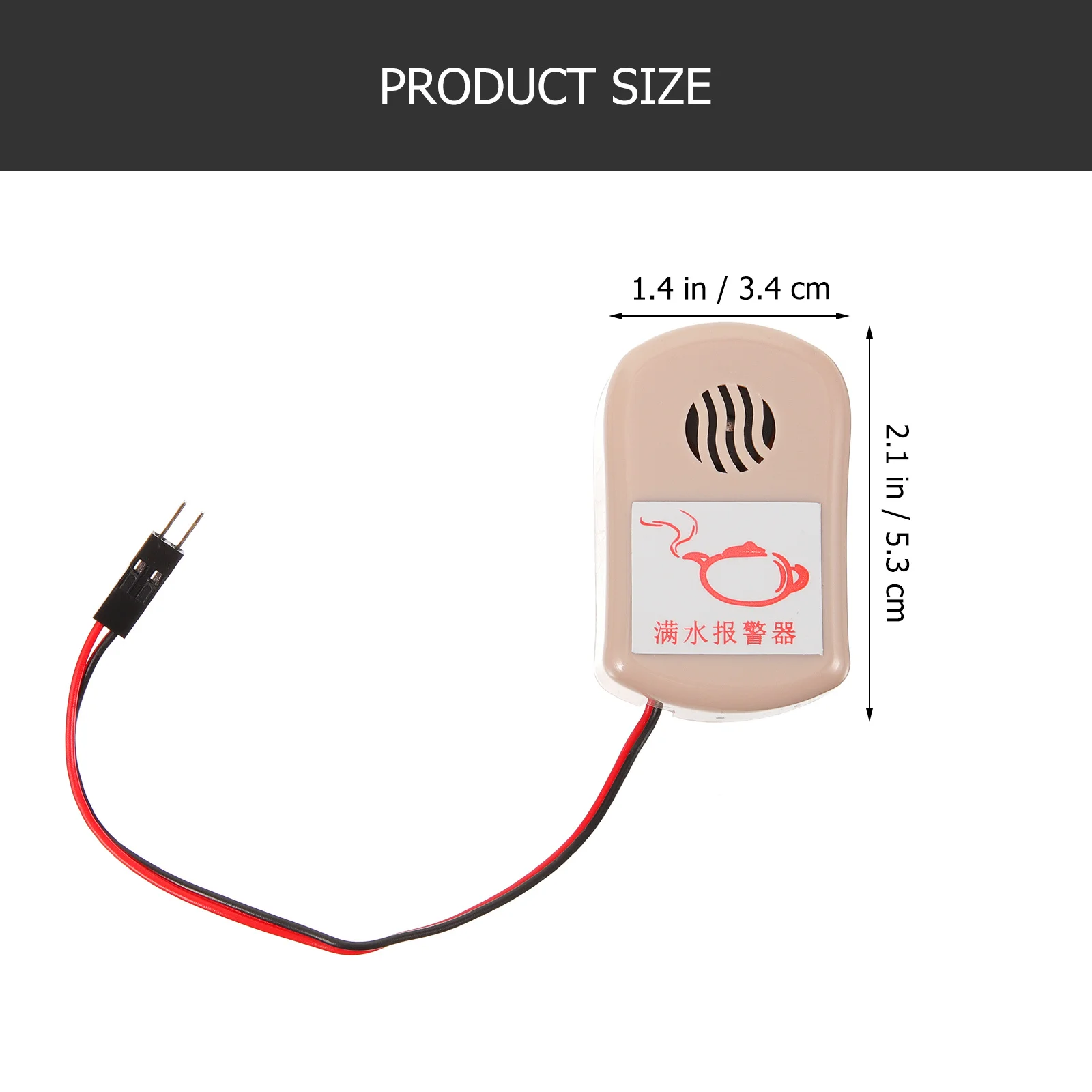 إنذار مستوى المياه لمستشعر تسرب دلو الشاي متعدد الوظائف الفيضانات المطبخ الحمام طقم شاي الملحقات
