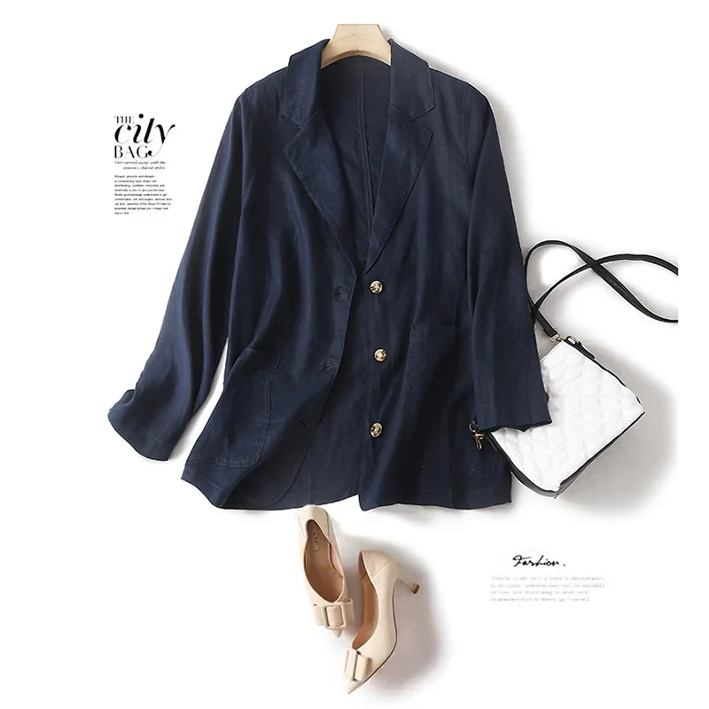 Coats Women Single Breasted Coat Casual Turn Down Collar Y2k Streetwear Thin Jackets Casual Loose Splice Jacket 2025 Summer