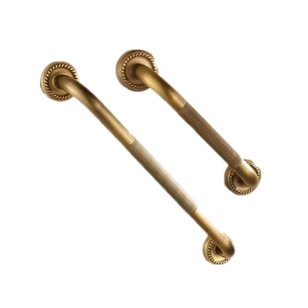 

Bronze Brass 30/40/50cm Bathroom Tub Toilet Handrail Grab Bar Shower Safety Support Handle Towel Rack FOR HY-18-507