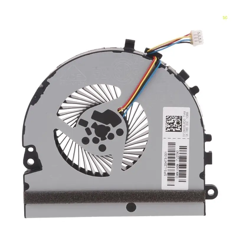 

DC5V Fan For 15-DA 15-DB Notebook CPU Cooler HeatSink FANS L20483-001 L20470-001 Dropship