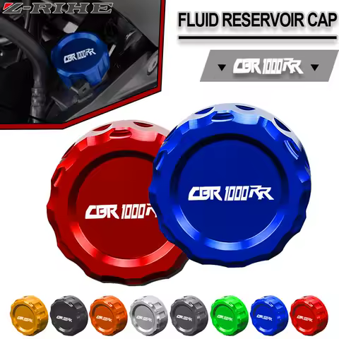 Motorcycle CNC Brake Clutch Fluid Reservoir Cover Cap For HONDA CBR1000RR CBR 1000 RR 1000RR 2008 2009 2010 2011 2012 2013 2014
