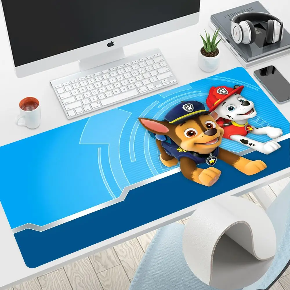 

Paw C-Cartoons Dog A-Animal P-Patrols Mouse Pad Home Office Large Mouse Pad 1000x500mm Gamer Waterproof PU Leather Desk Mat Comp