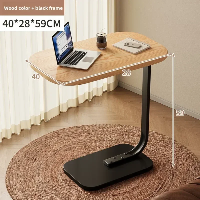 Minimalist Household Goods Movable Lift Coffee Table Living Room Sofa Side Table Mini Tea Table Bedroom Bedside Computer Table