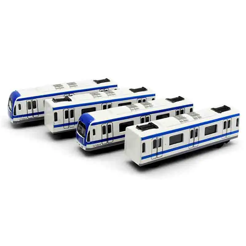 Zestaw Model Pociągu Ze Stopu Metalu Szybka Kolej Metra Powrotny Magnetyczny Zabawki Dla Dzieci Model Samochodu Zabawka Kolejka Zabawki Prezent