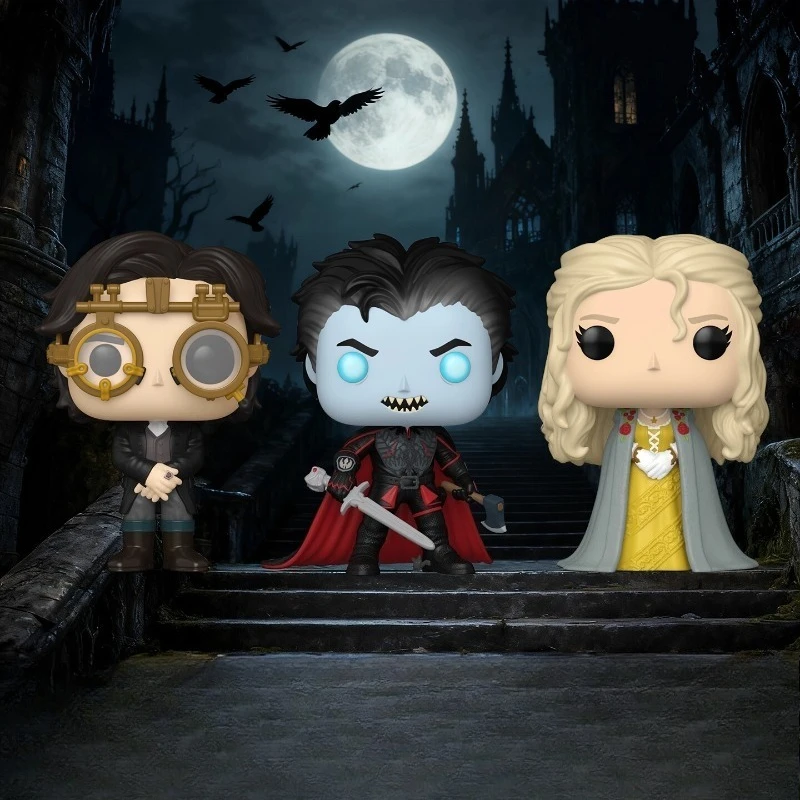 

FUNKO POP 《Sleepy Hollow Ichabod Crane Headless Horseman》Аниме Экшн Настольное украшение Орнамент Модель Игрушки Коллекционная модель