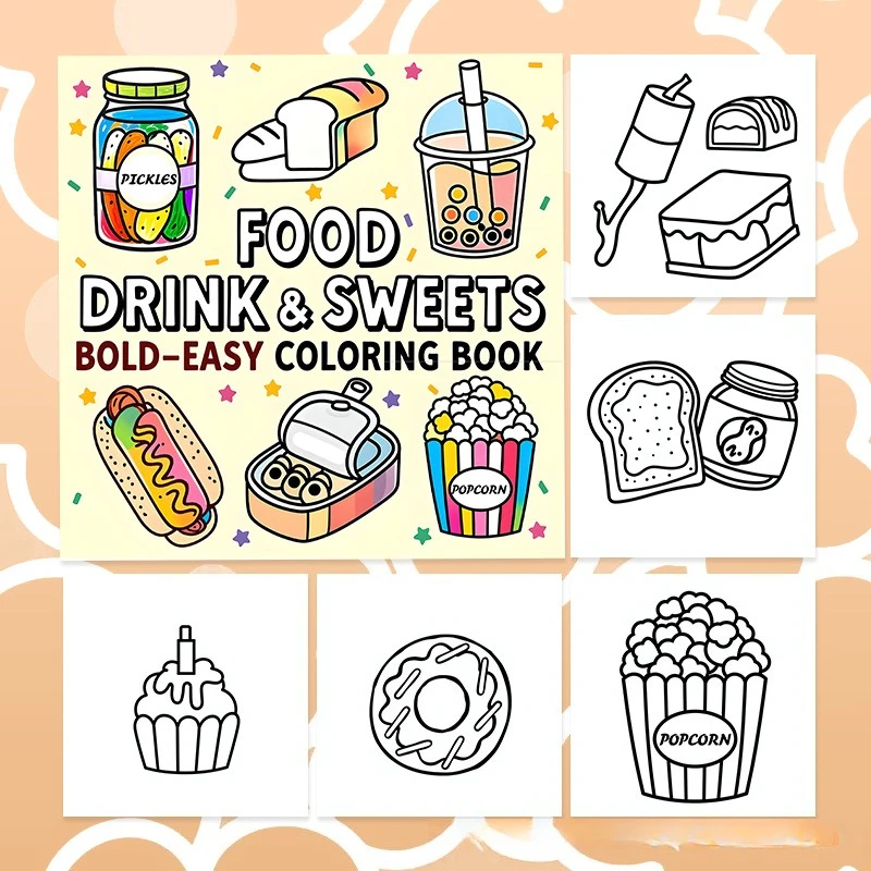 Tem Coloring Books Drawing Books Graffiti Hand-drawn Drawing Books Drawing Paper Coloring Books Coloring Books Tracing Books