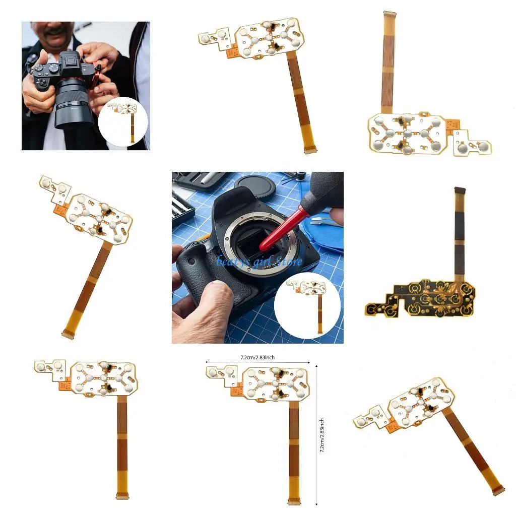 

C7AB Precisions FPC Cable for M6 Camera Button Interfaces Transmission