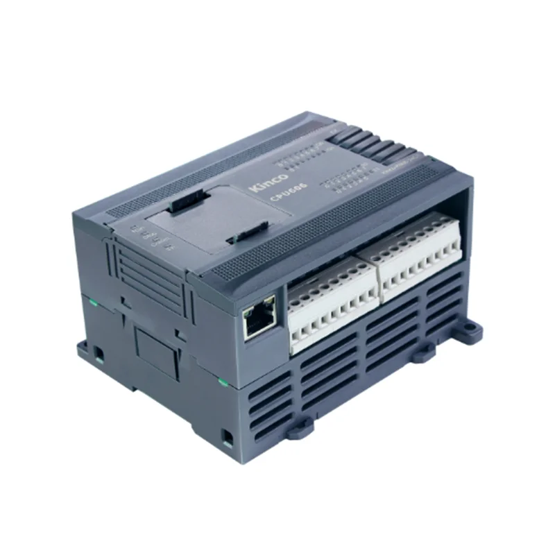 High speed output Kinco K606-24AT K6 Series PLC AC220V 14DI 10DO Ethernet Port Programming controller