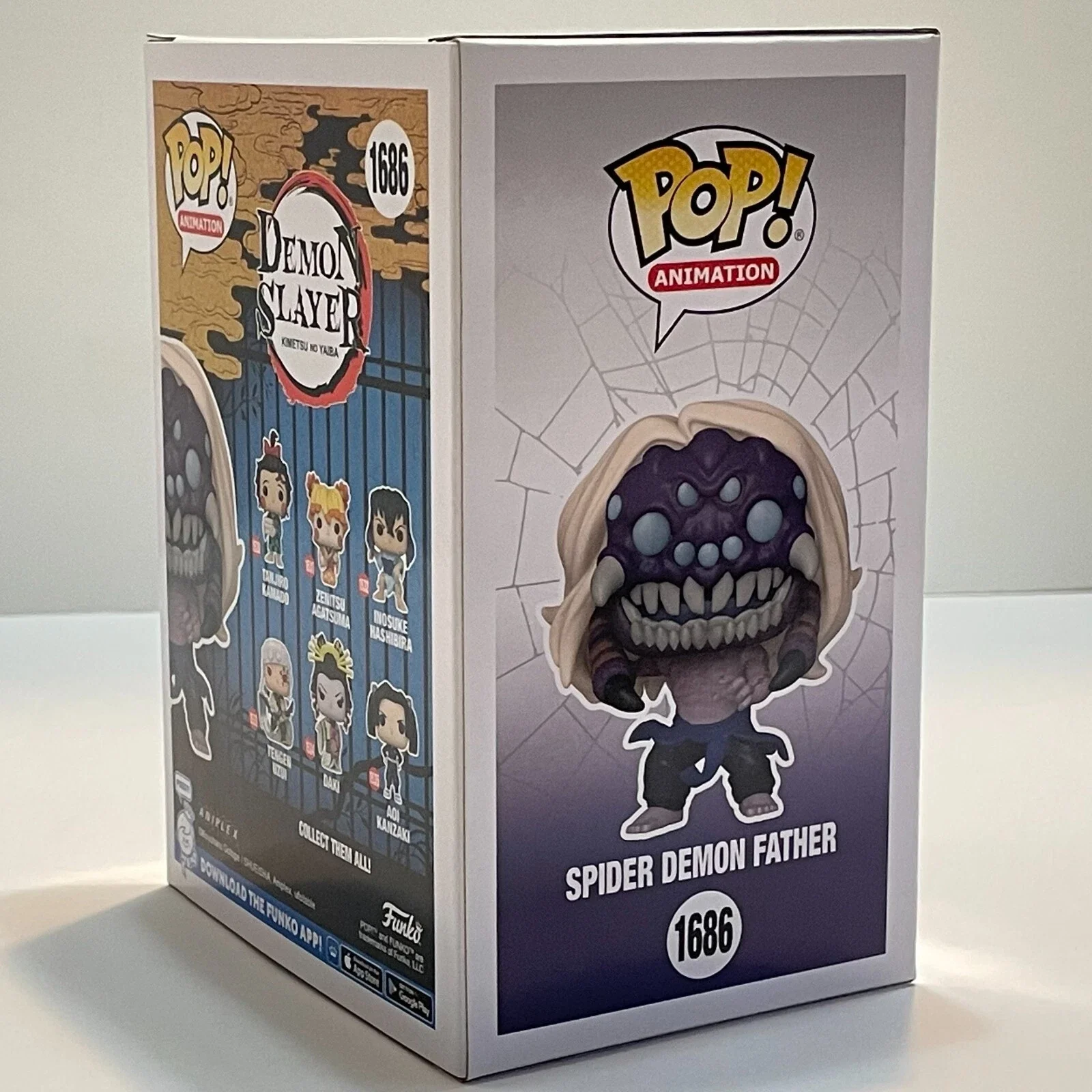 

Demon Slayer Figures Spider Demon Father 1686 Funko Pop 3.9 inch Vinyl Figure Collectible Limited Edition Figurine Toy Gift