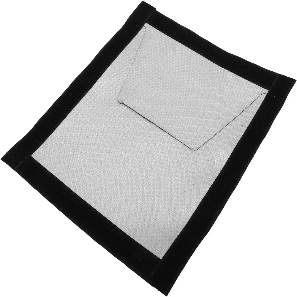 Heatproof Fiberglass Tent Stove Jack Anti Scald Ring Double Layer Chimney Connector Heat-insulating pad Camping Use