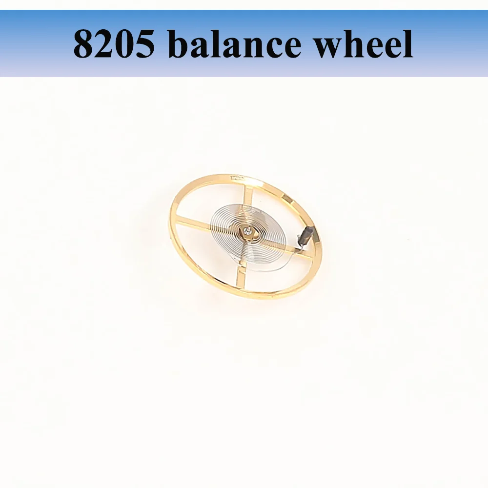 

Watch Accessories Balance Wheel with Hairspring Suitable for Domestic 8205 Movement Watch Repair Parts Balance Wheel