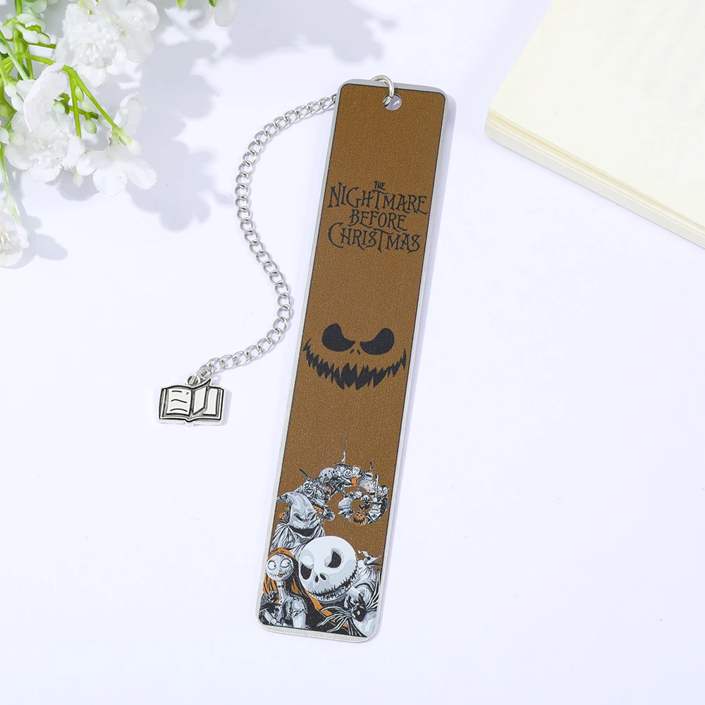 

Christmas Fright Night Metal Bookmarks Horror Themed Party Favor Horror Fan Favorites Halloween Gifts Easter Gifts