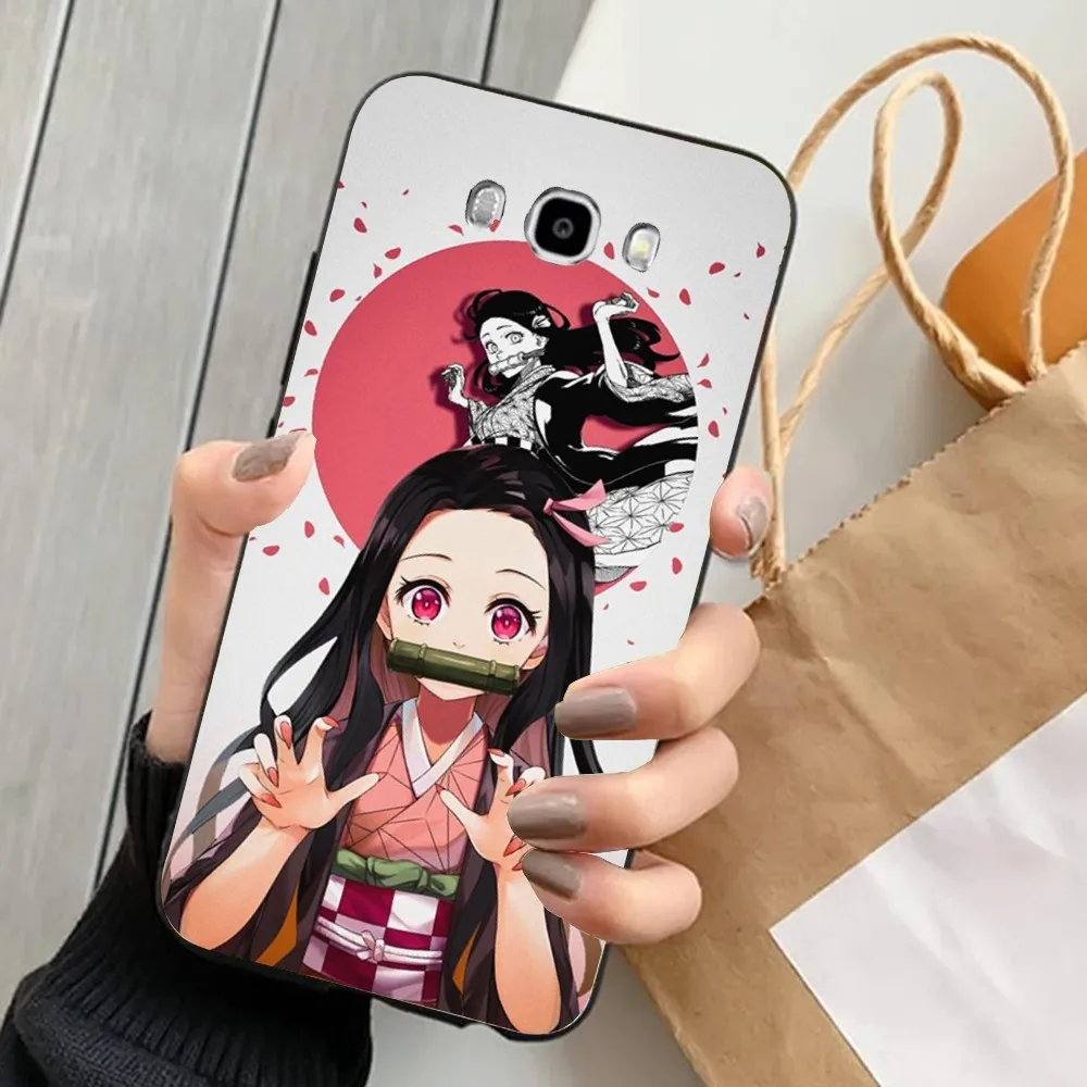 K-Kamado N-Nezuko Phone Case For Xiaomi 11 Redmi Note 11 5G 8T 9A 9 10T Note8Pro Note9 12SUltra Black Case