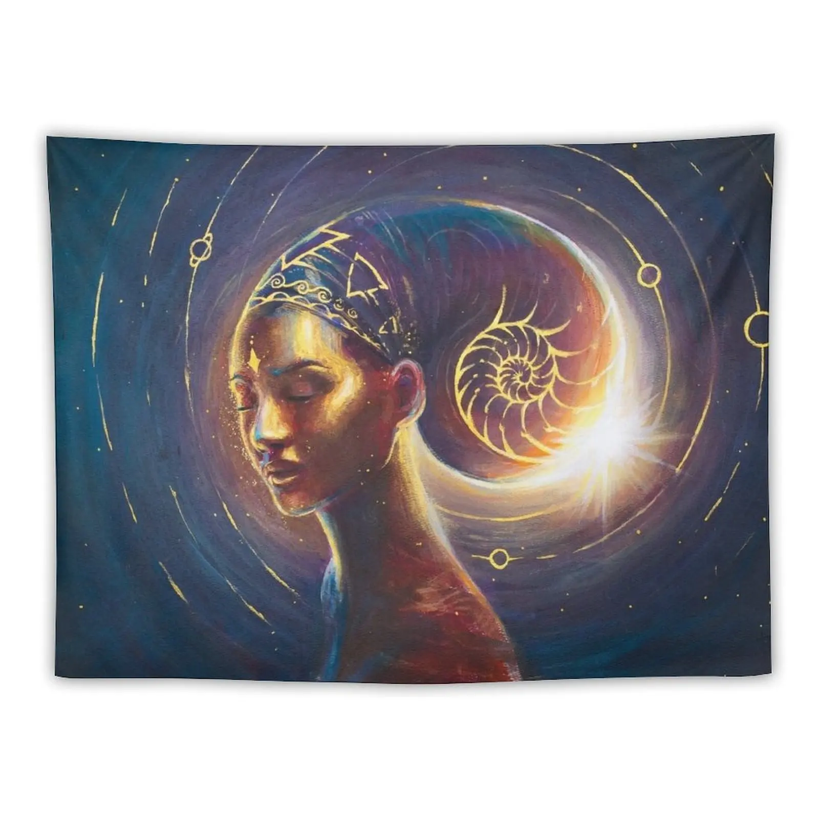 Feminine Divine/Celestial Empress Tapestry Decorative Paintings Decor For Bedroom Room Aesthetic Decor Tapestry