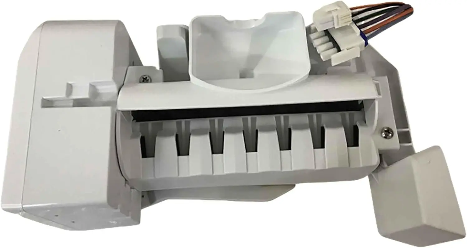 Kit de fabricador de hielo para refrigerador con tornillo sin fin, cubos pequeños - Reemplaza WR30X31922, WR30X36235, WR30X38005