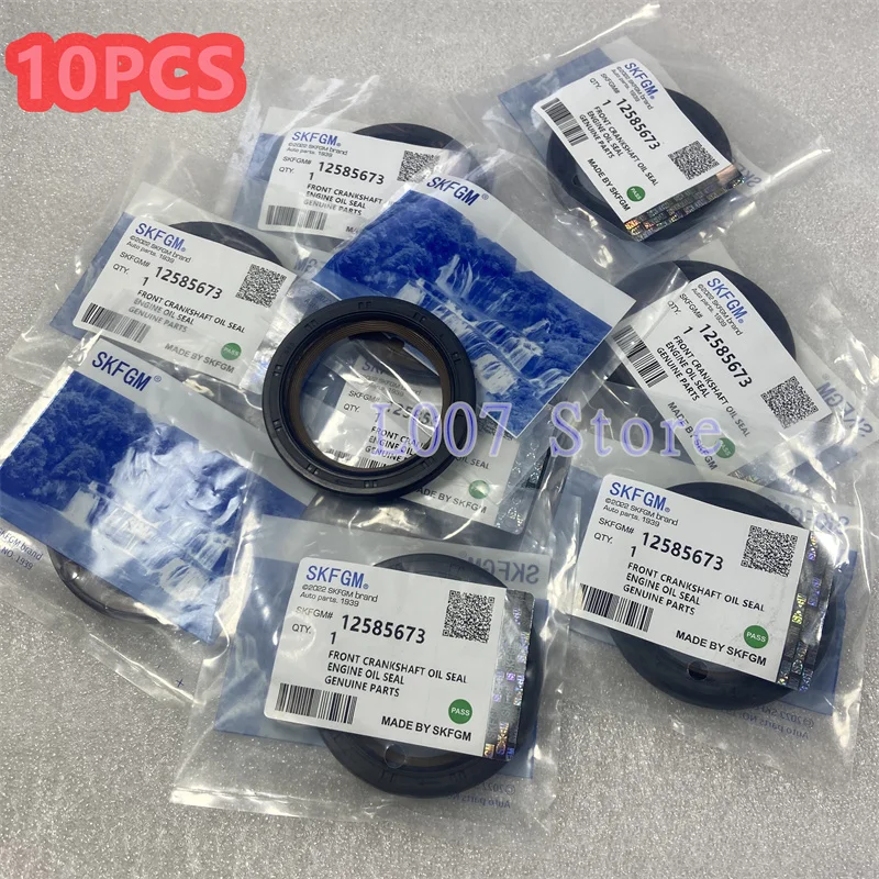 

10 шт. уплотнение кривошипа коленчатого вала NO: 12585673 для Chevrolet Camaro Trailblazer Hummer H2 H3 Cadillac Escalade Pontiac