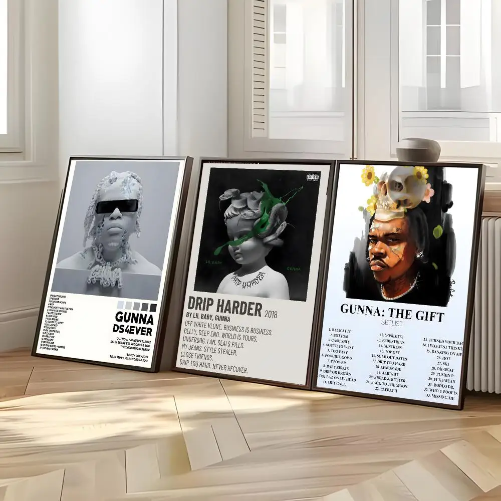 rapper hiphop G-Gunna Poster Distinct Home Decor Concepts Chic Indoor Art Pieces